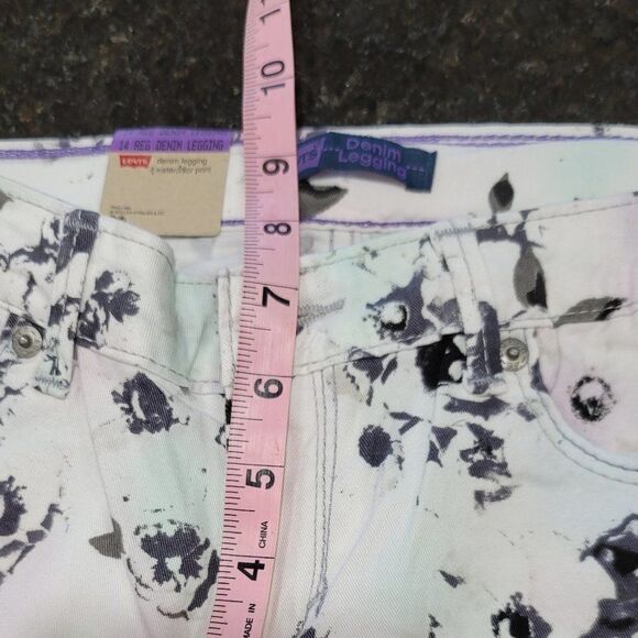 Levi's Denim Leggings Girls Size 14 New - Picture 6 of 7